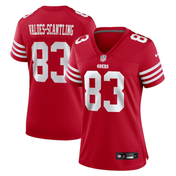 Marquez Valdes-Scantling San Francisco 49ers Nike Women's Team Game Jersey -  Scarlet
