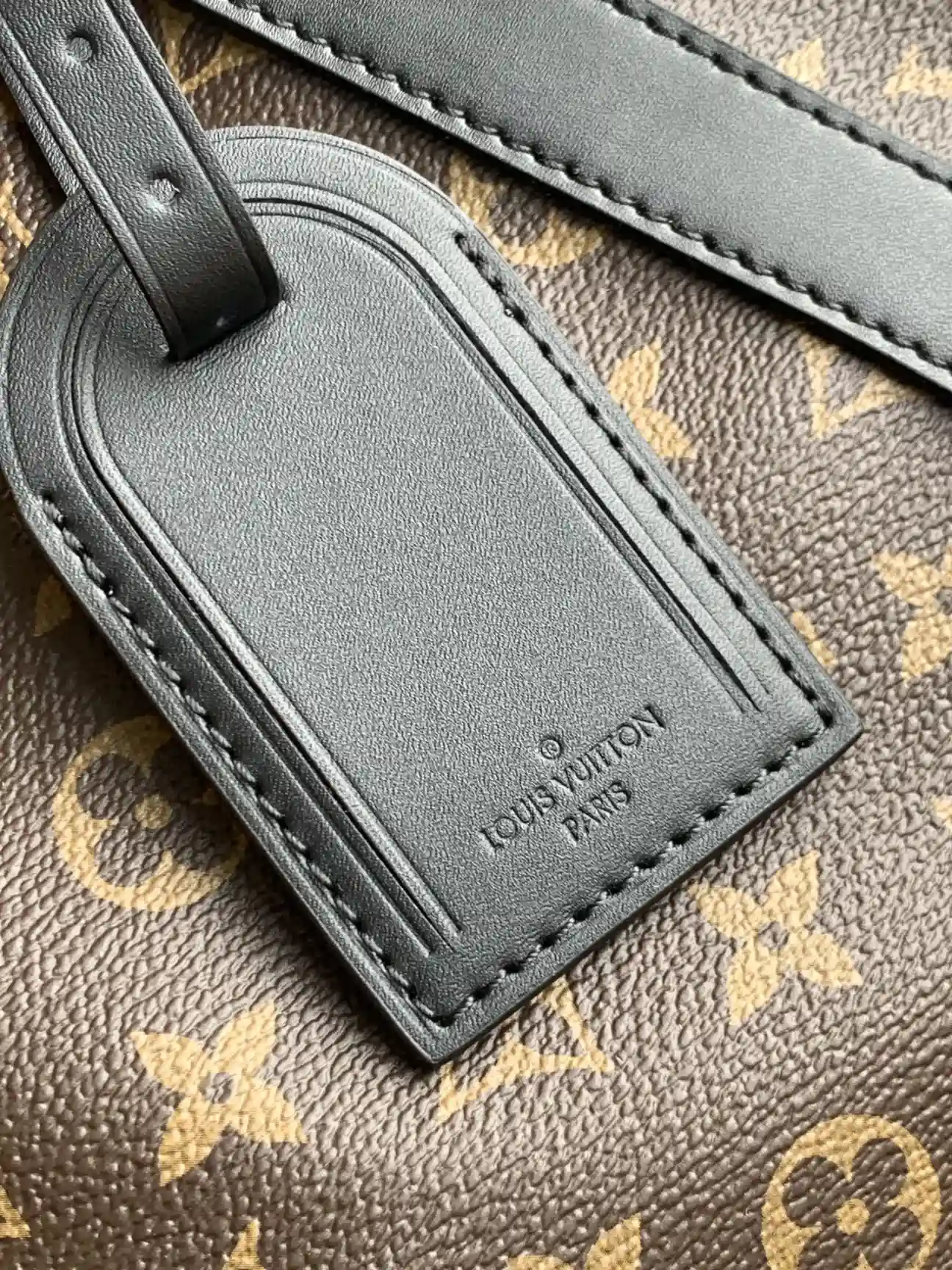 Louis Vuitton Keepall Black Monogram Canvas Tote Bag product photo from LabelPicks
