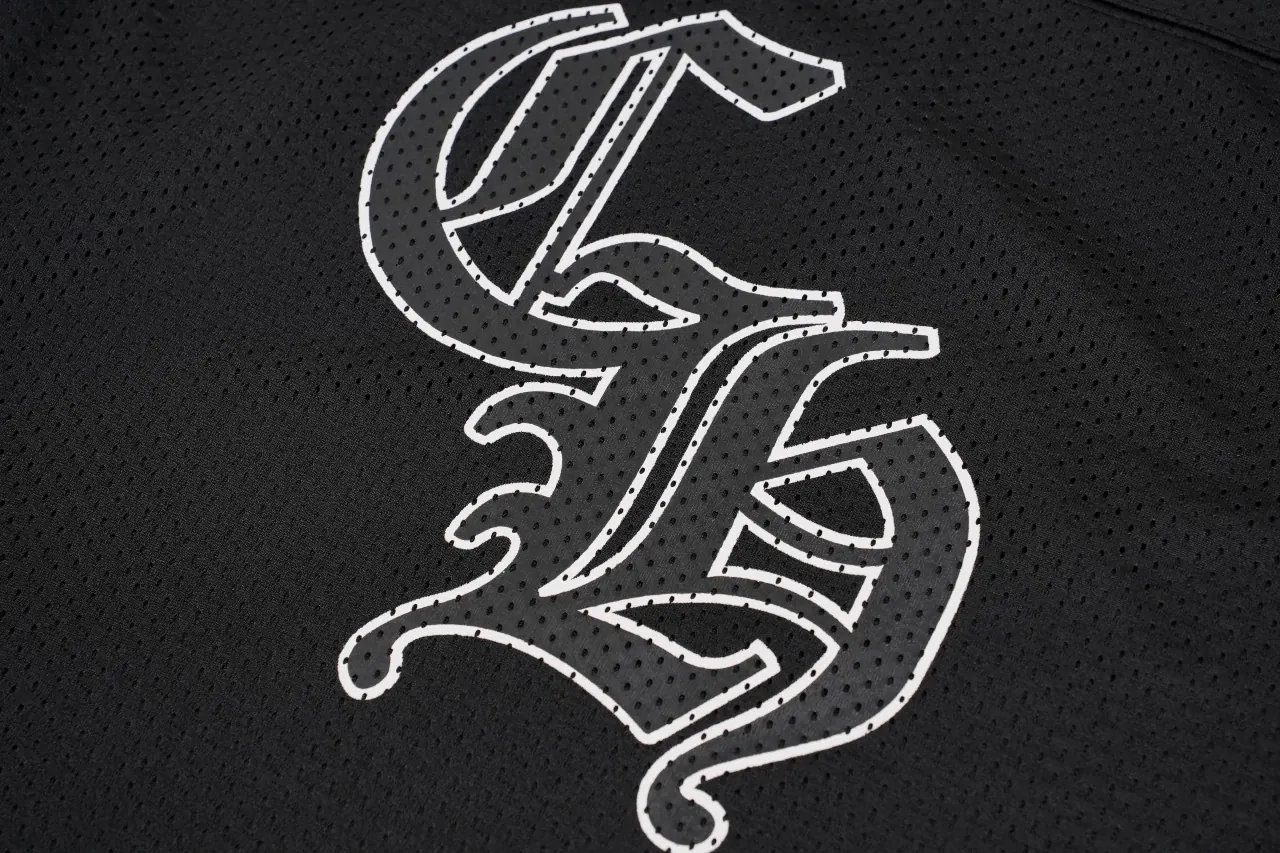 Chrome Hearts Black Sanskrit Mesh Hockey Long Sleeve Jersey product photo from LabelPicks