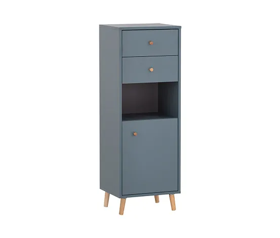 Highboard »Bjarne«, klein, fjordblau