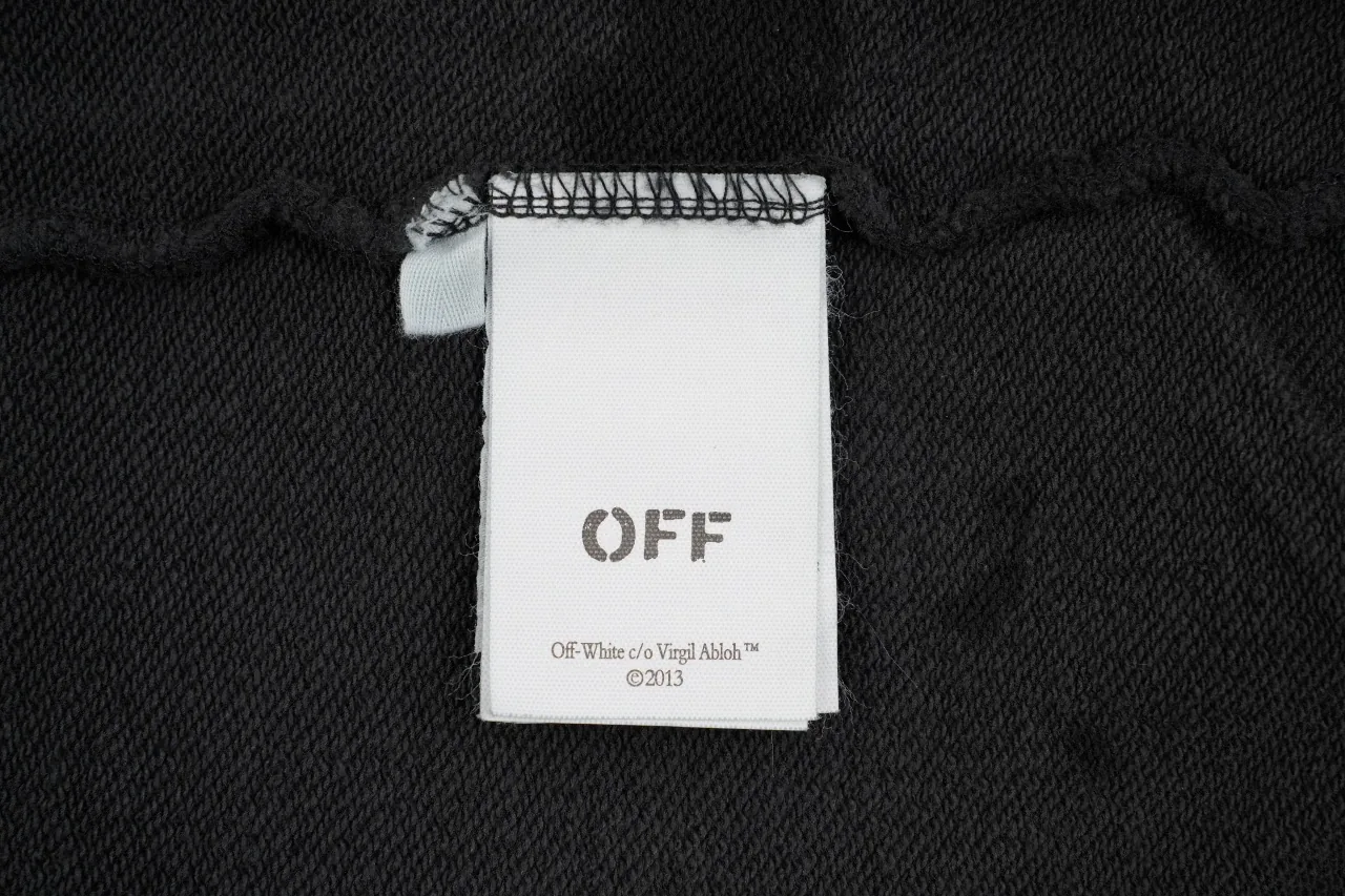 Off-White Black Front Madonna Painting Hoodie product photo from LabelPicks