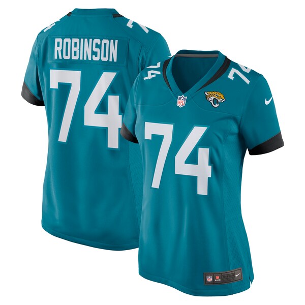 Cam Robinson Jacksonville Jaguars Nike Women's Game Jersey - Teal/Black