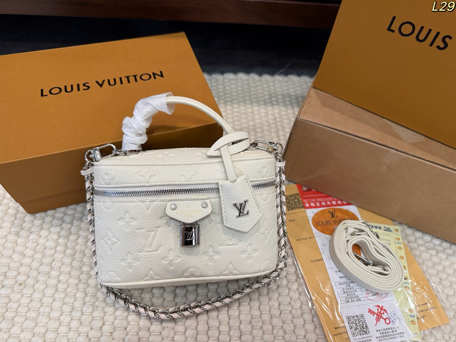LV Vanity Chain Box Bag