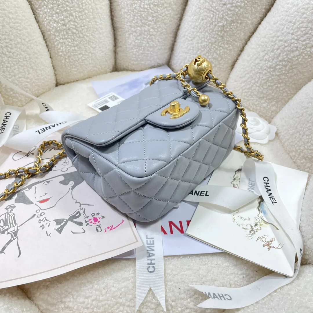 Chanel Grey Shoulder Bag product photo from LabelPicks