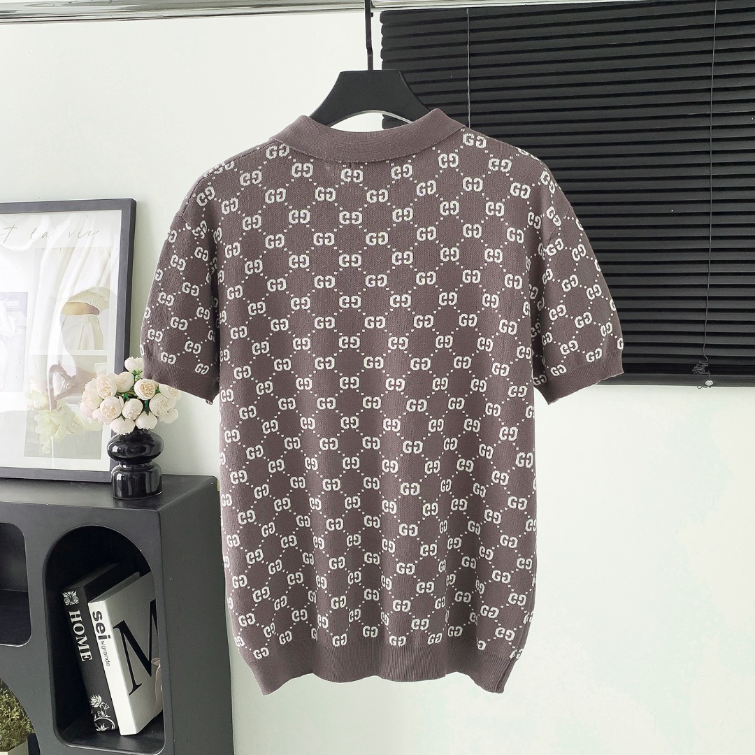 1021 Colours Print polo-shirt