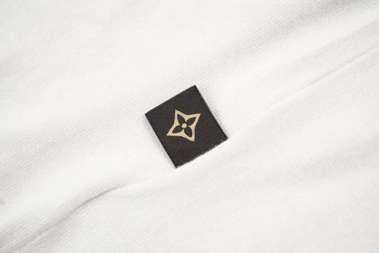 Louis Vuitton White Rope Monogram Letter Jacquard T-Shirt product photo from LabelPicks