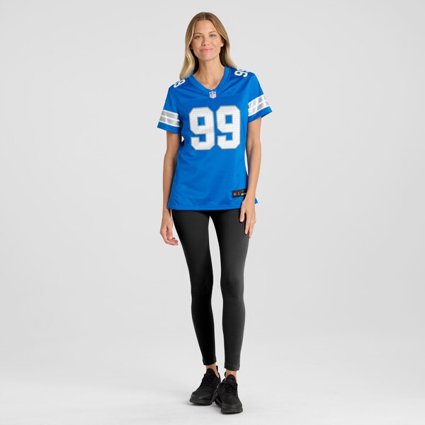 Brodric Martin Detroit Lions Nike Women's Team Game Jersey -  Blue