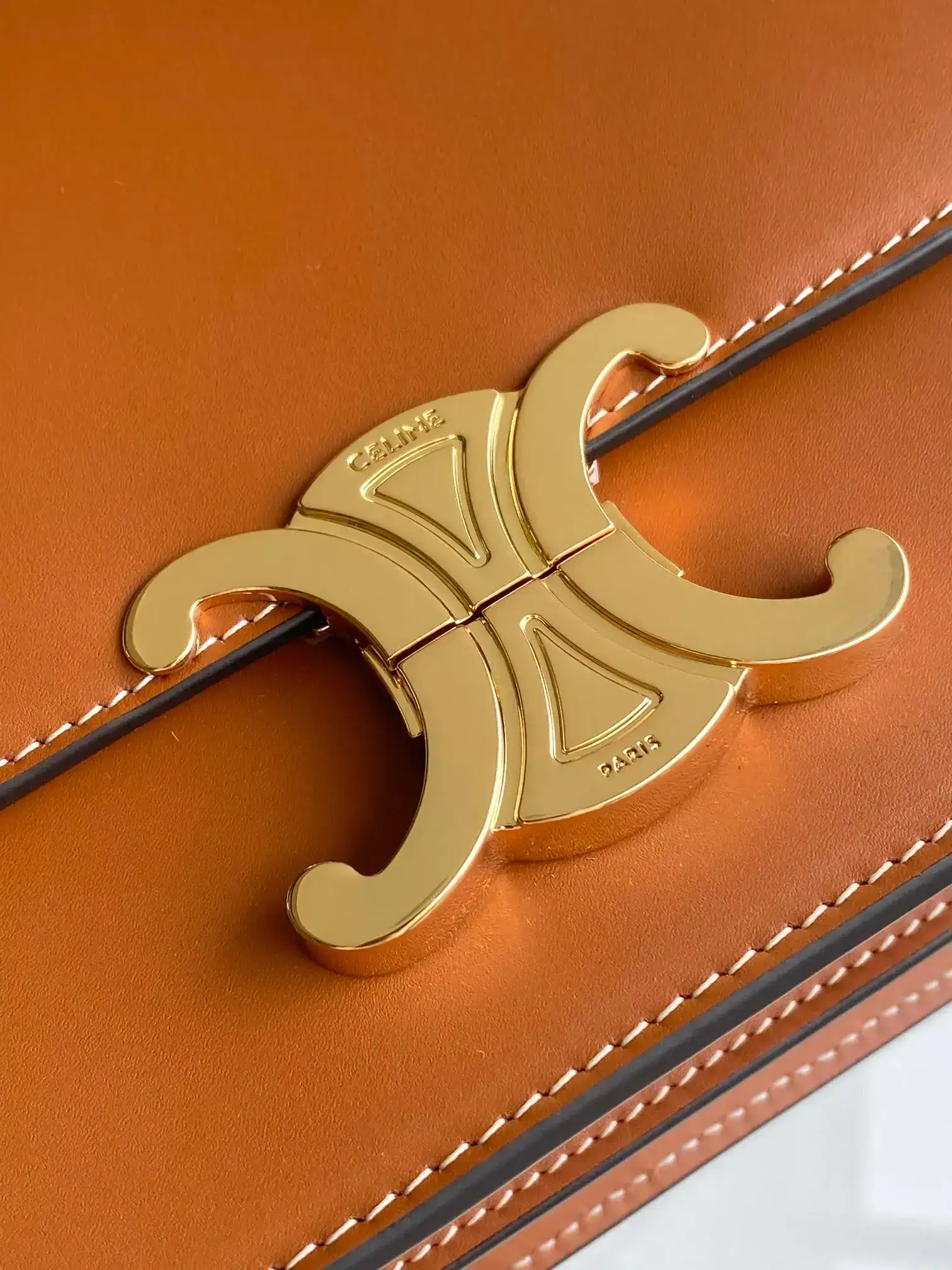 Celine Triomphe Calfskin Crossbody Bag product photo from LabelPicks