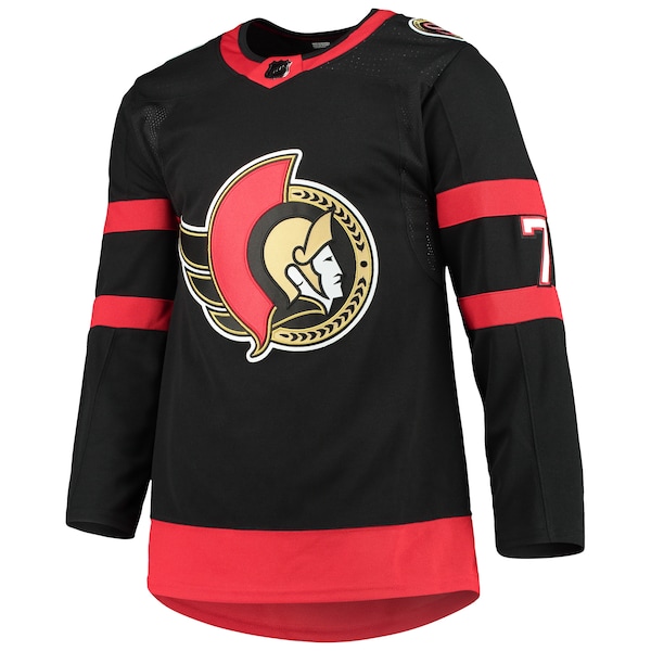 Brady Tkachuk Ottawa Senators adidas Home Primegreen Authentic Player Jersey - Black