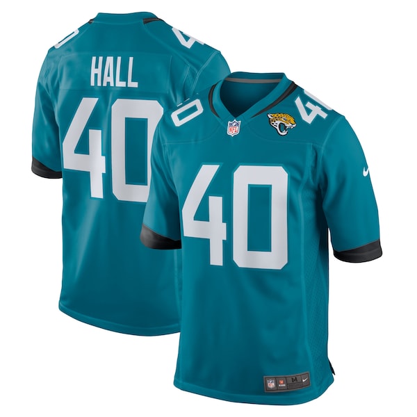 Tyler Hall Jacksonville Jaguars Nike Team Game Jersey -  Teal