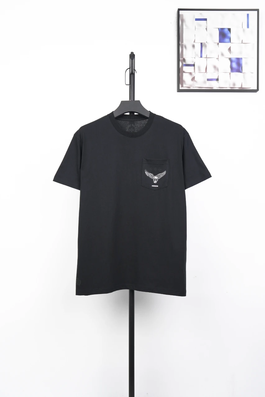 Chrome Hearts Black Skull Cross Graphic T-Shirt product photo from LabelPicks