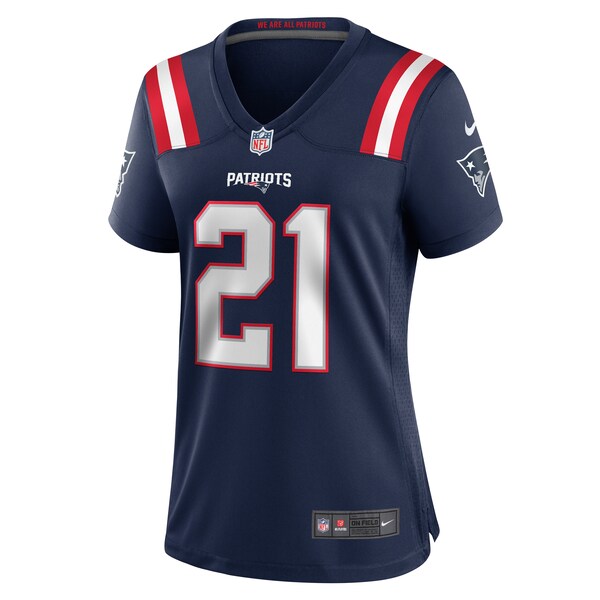 Jaylinn Hawkins New England Patriots Nike Women's  Game Jersey -  Navy
