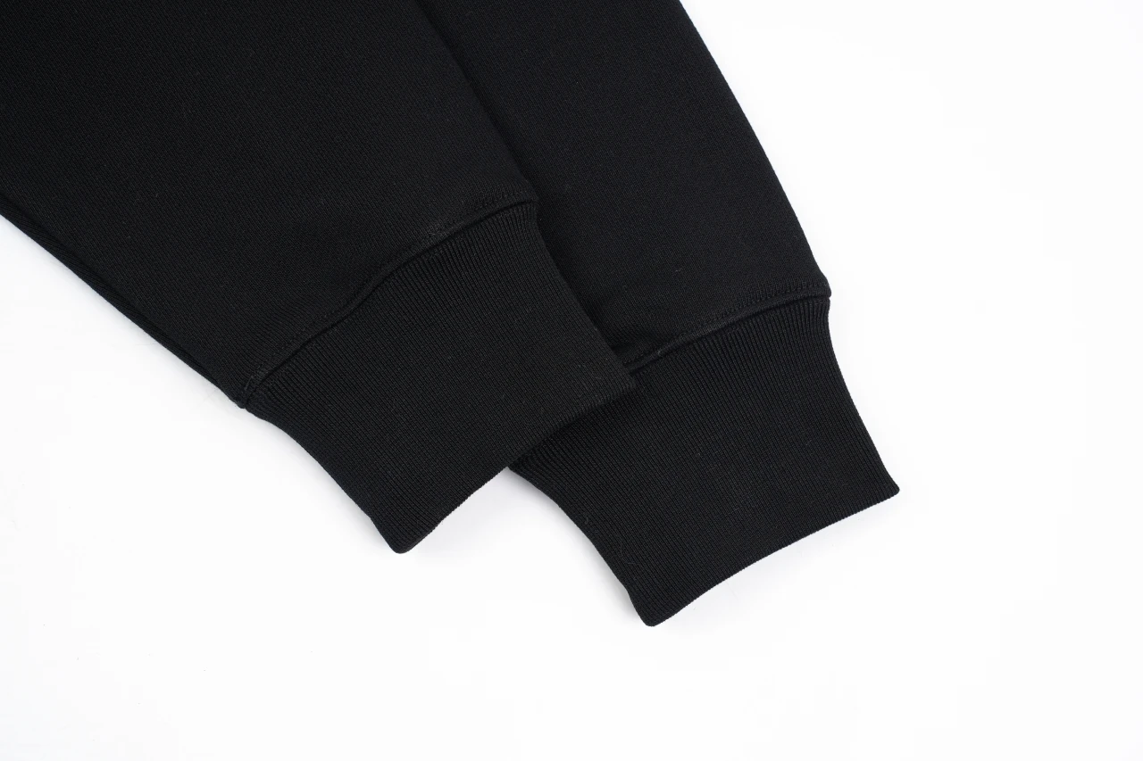 Burberry Black Check Collar Wool Blend Sweatshirt product photo from LabelPicks