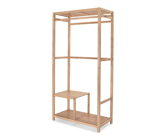 Garderobe, Massivholz