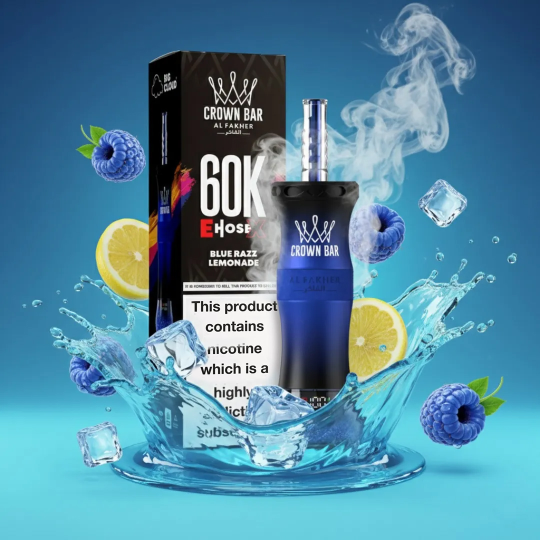 Al Fakher Crown Bar E Hose X 60K Disposable Vape (5%, 60000 Puffs)