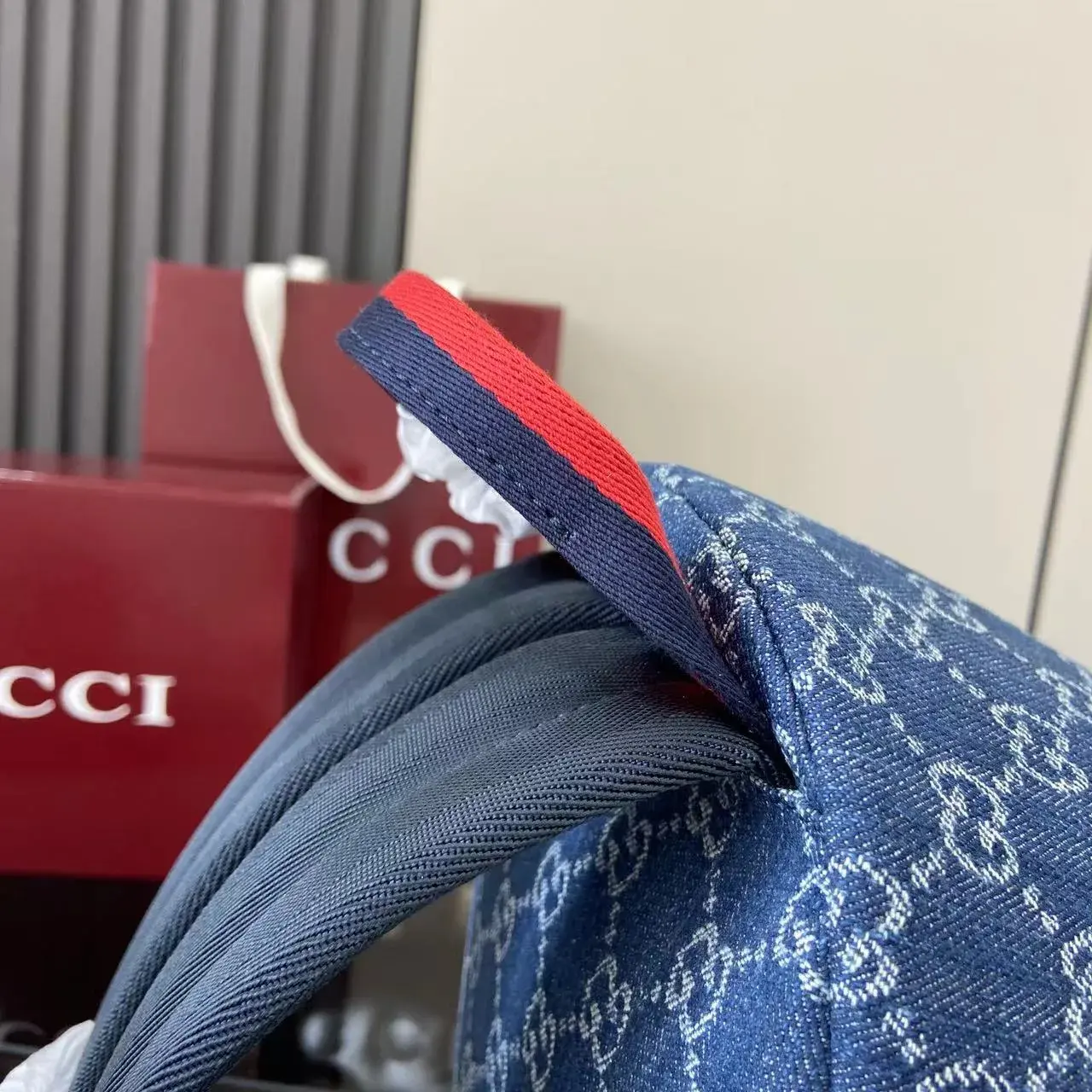 Gucci Denim Backpack product photo from LabelPicks
