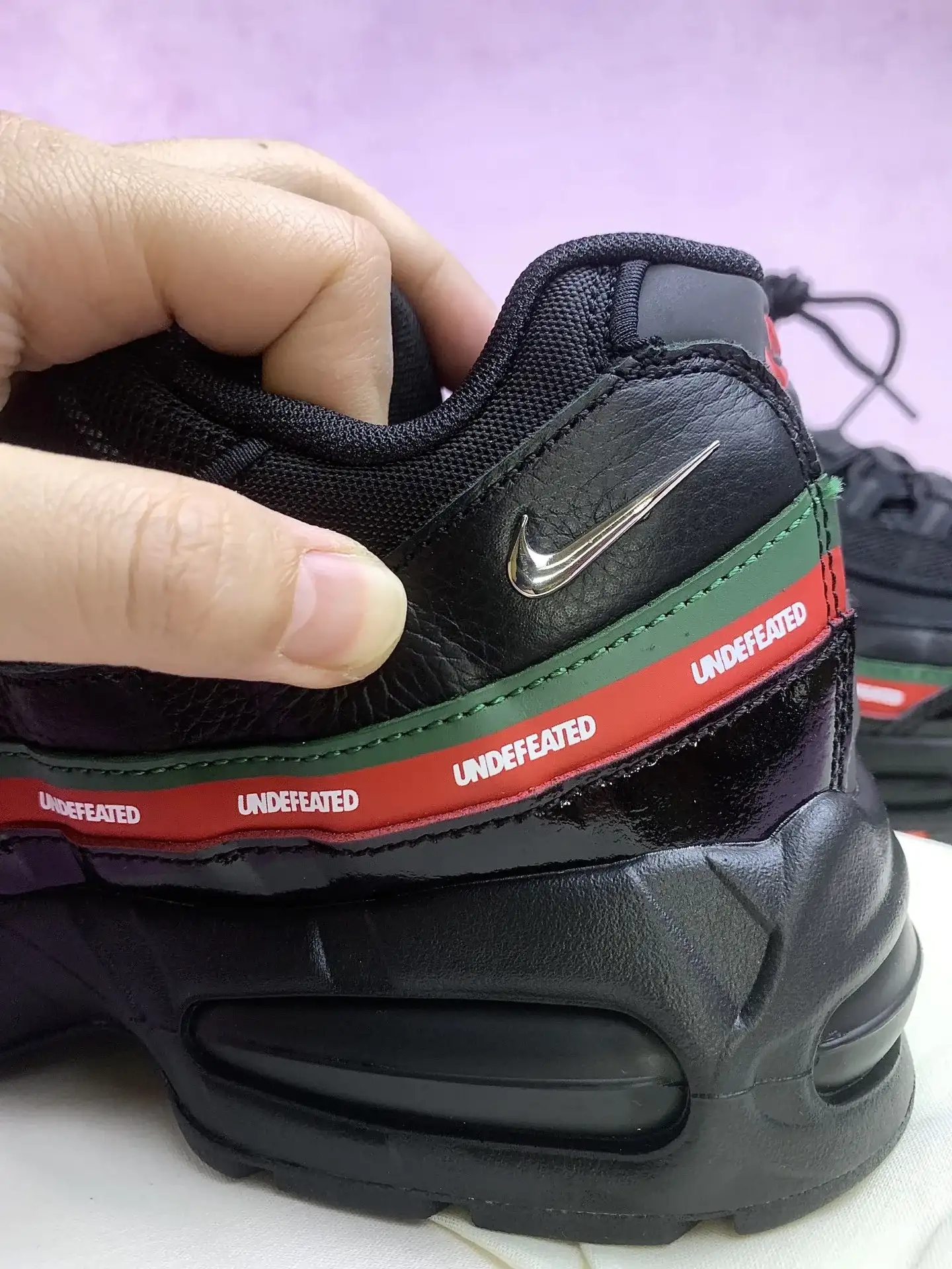 Air Max 95 x UNDEFEATED 'Black' Shoes product photo from LabelPicks