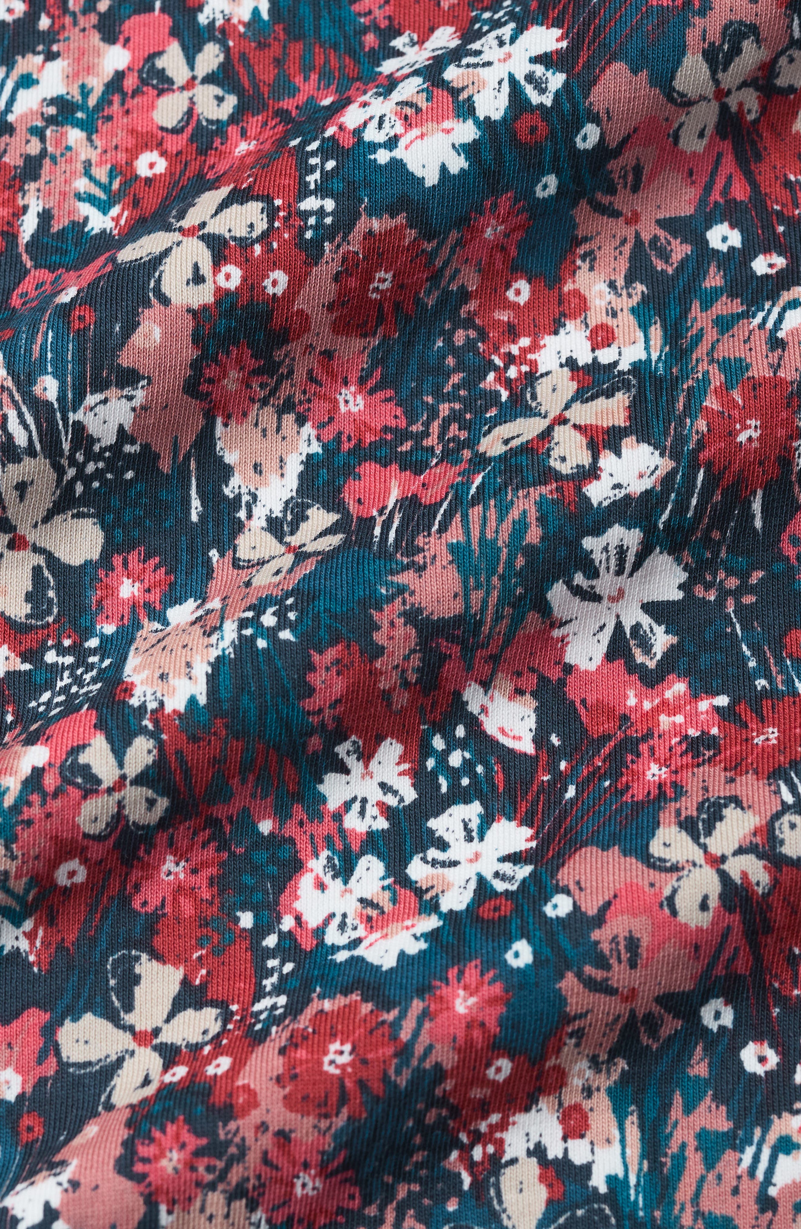 Seasalt Cornwall Bright Wave Floral Organic Cotton Sweatshirt