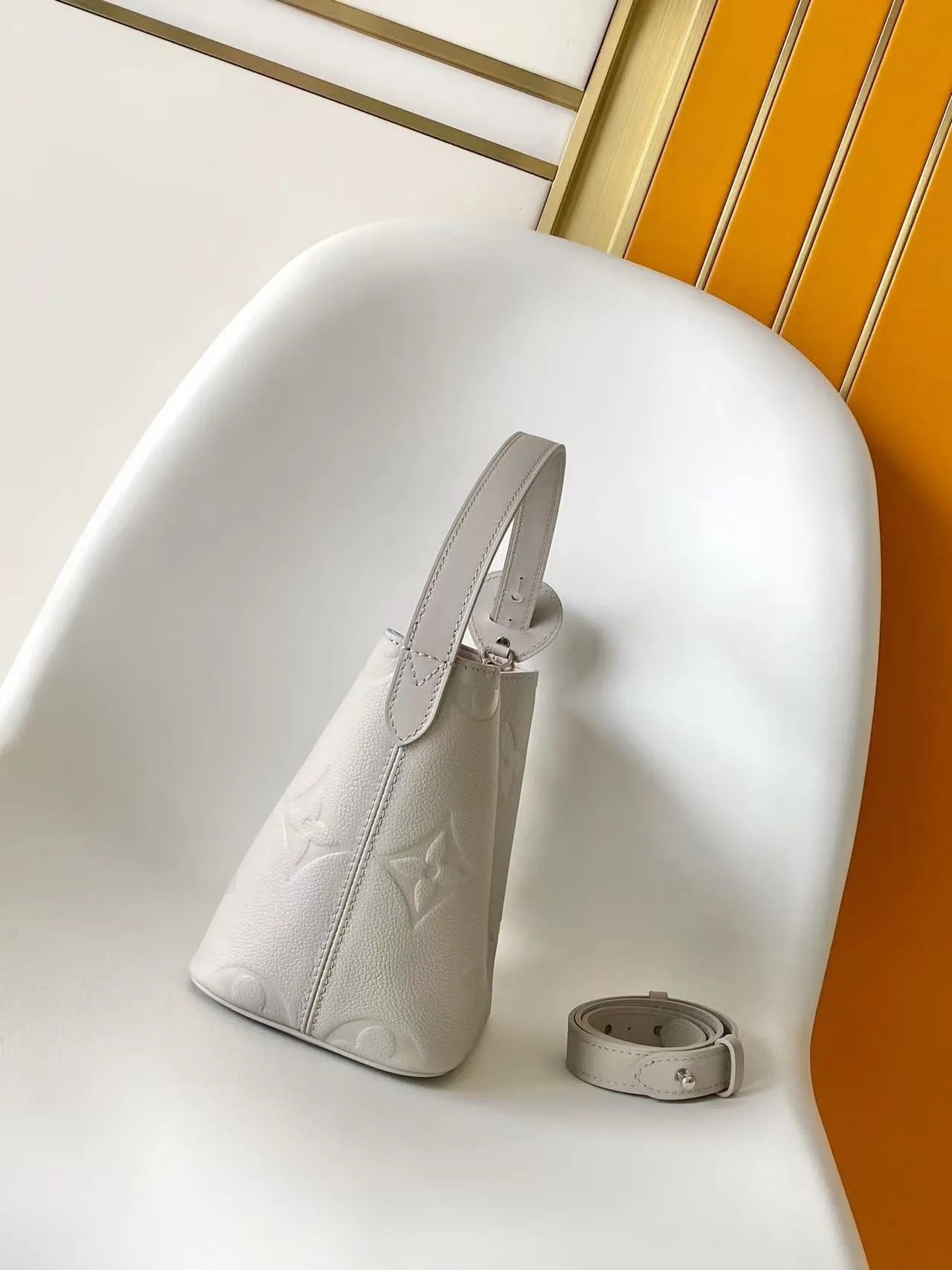 Louis Vuitton Black Monogram Canvas Bucket Bag product photo from LabelPicks