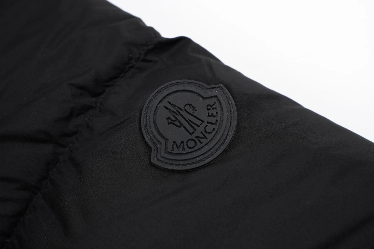 Moncler Black Paneled Quilted Down Jacket product photo from LabelPicks