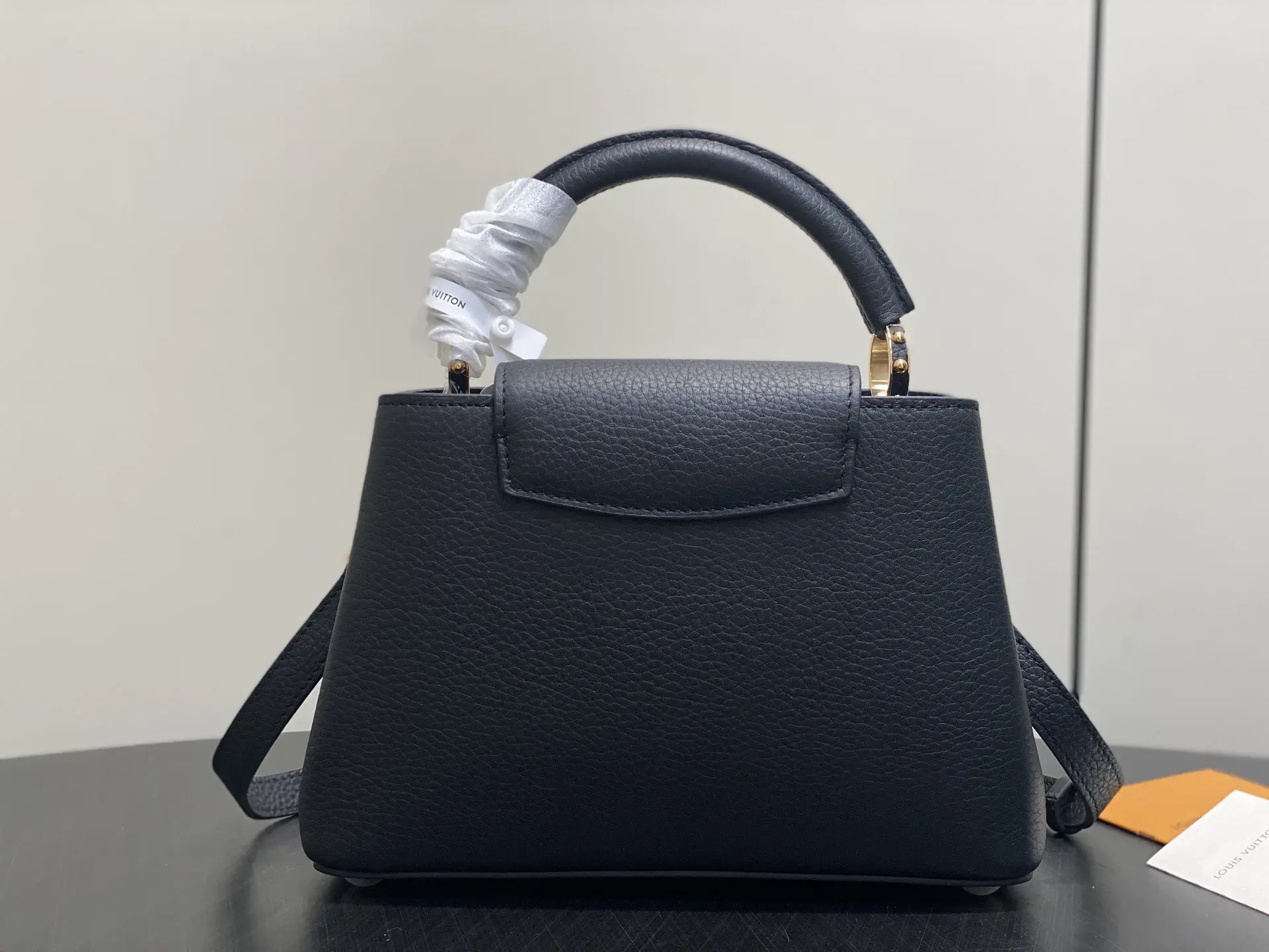 Louis Vuitton Black Capucines Top Handle Bag product photo from LabelPicks