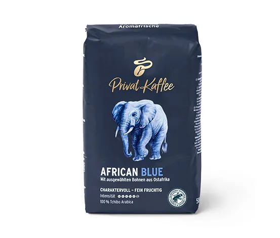 Privat Kaffee African Blue – Ganze Bohne