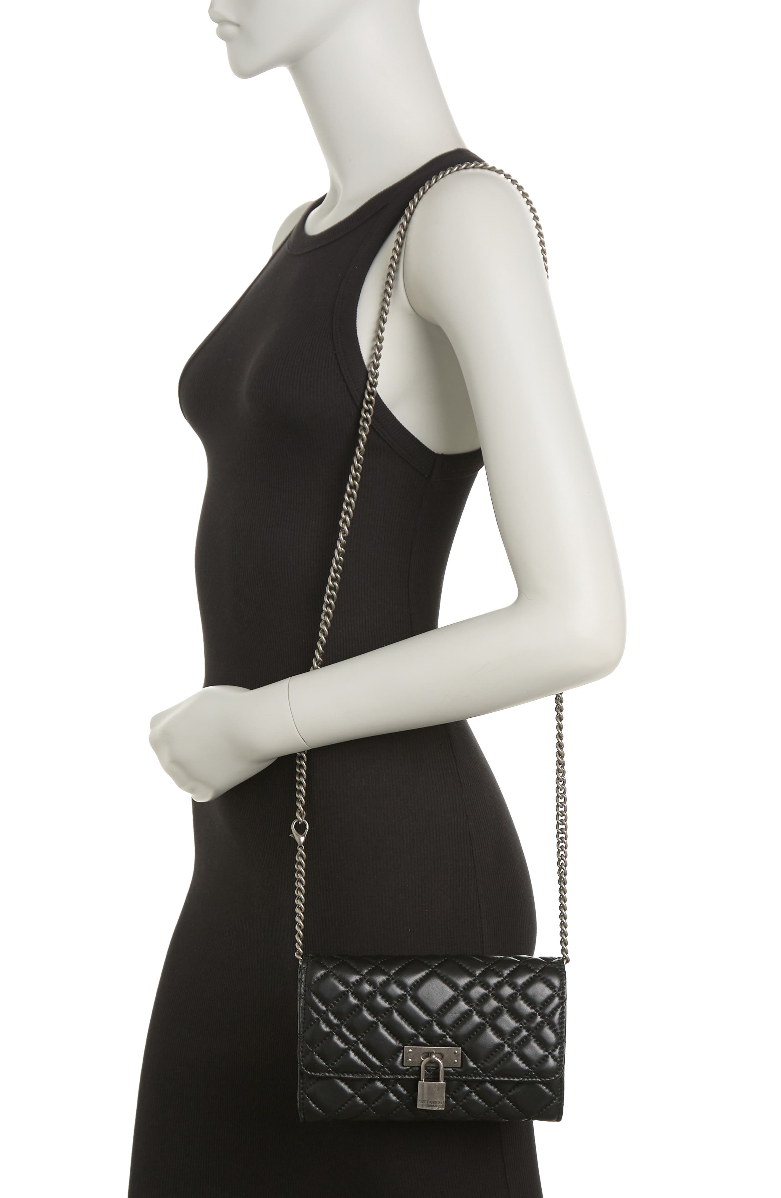 Kurt Geiger London KURT GEIGER Brixton Leather Chain Wallet