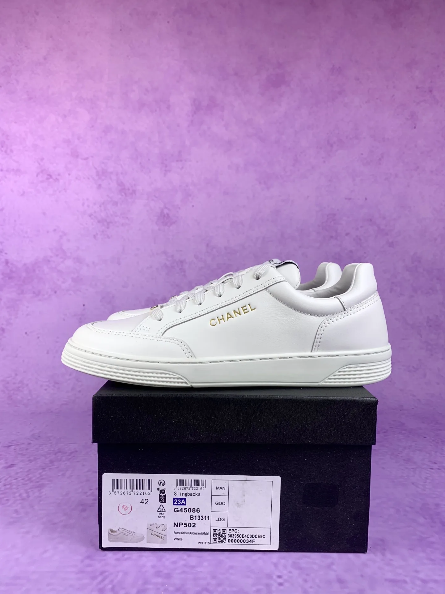 CHANEL Sneakers Calfskin product photo from LabelPicks