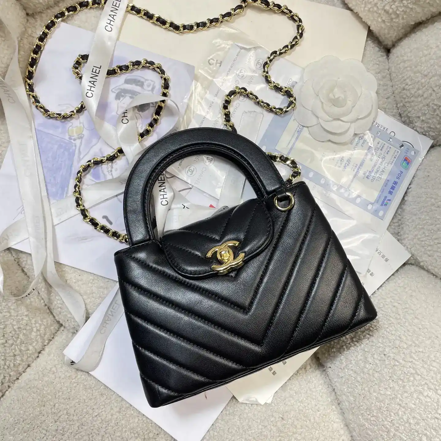 Chanel Black Top Handle Bag product photo from LabelPicks