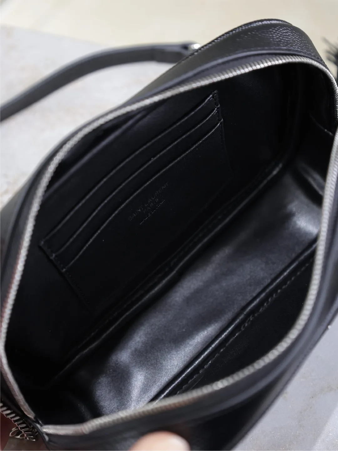 Saint Laurent Black Calfskin Shoulder Bag product photo from LabelPicks