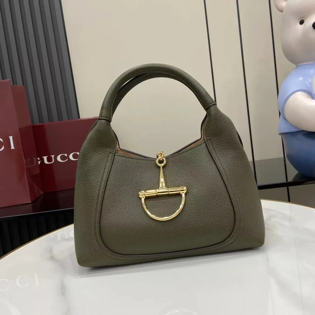 Gucci Grained Leather Shoulder Bag product photo from LabelPicks