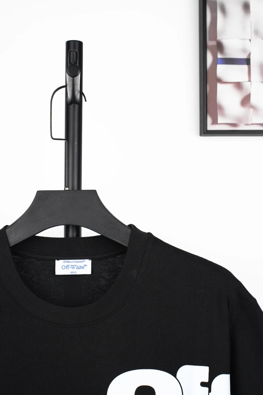 Off-White Black Bold Logo Letter T-Shirt product photo from LabelPicks