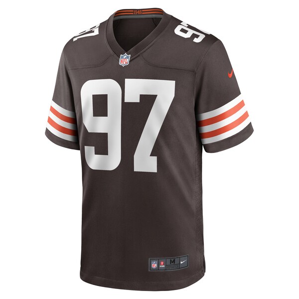 Tommy Togiai Cleveland Browns Nike  Game Jersey -  Brown