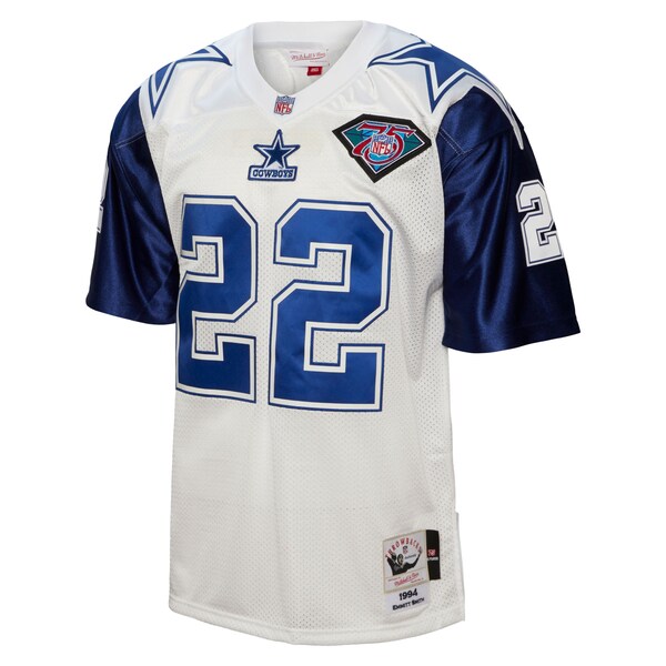 Emmitt Smith Dallas Cowboys  1994 Authentic Jersey - White