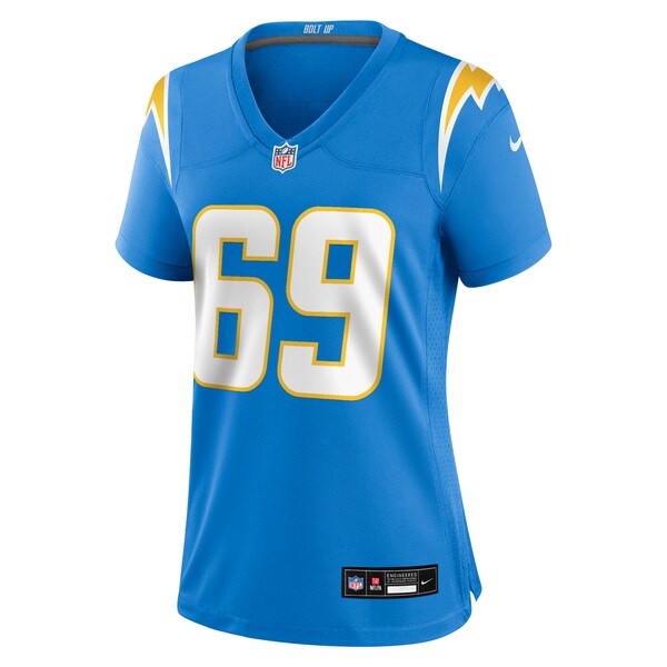 Josh Fuga Los Angeles Chargers Nike Women's Team Game Jersey -  Powder Blue