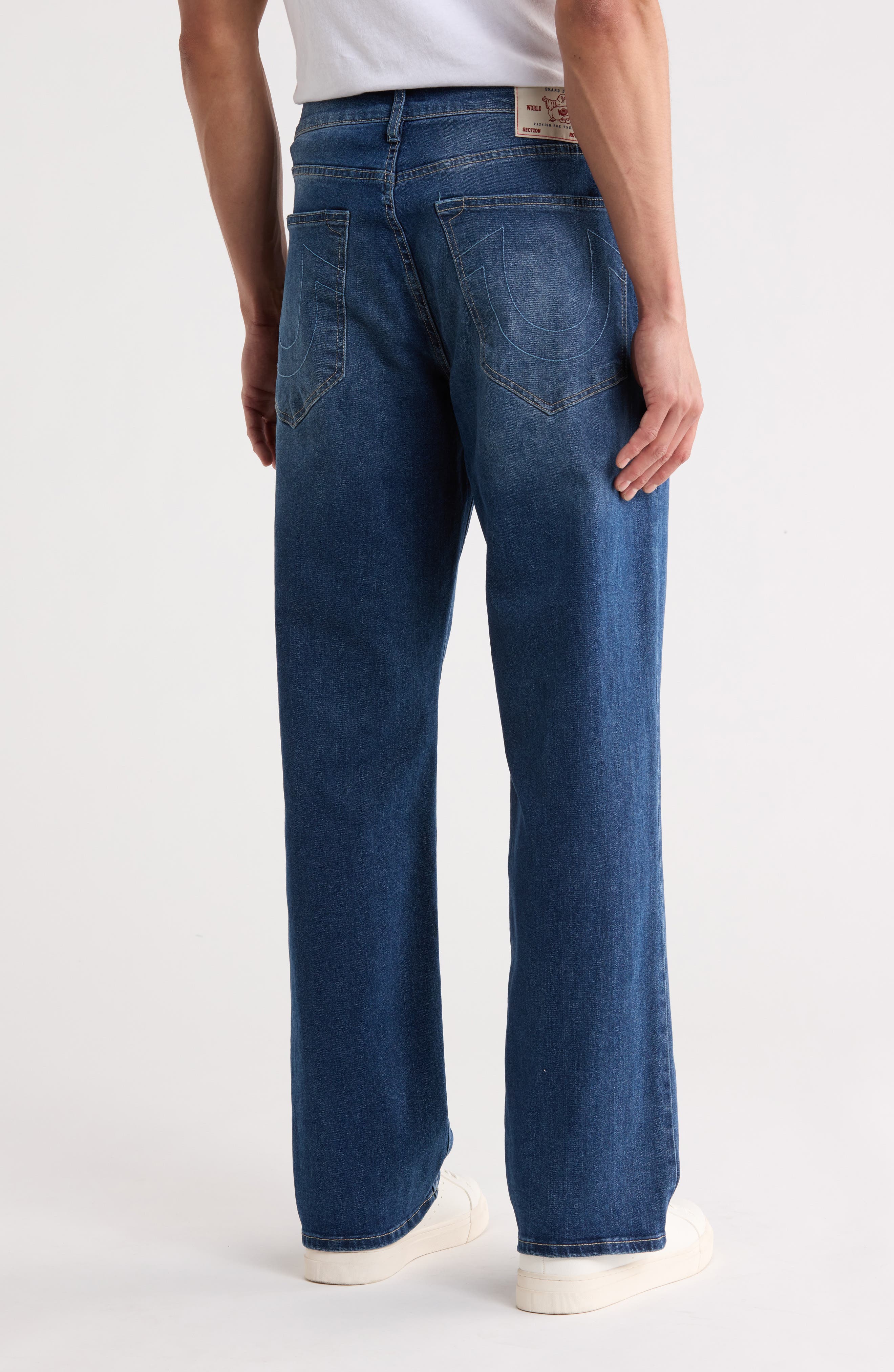 True Religion Bobby Appliqué Baggy Jeans