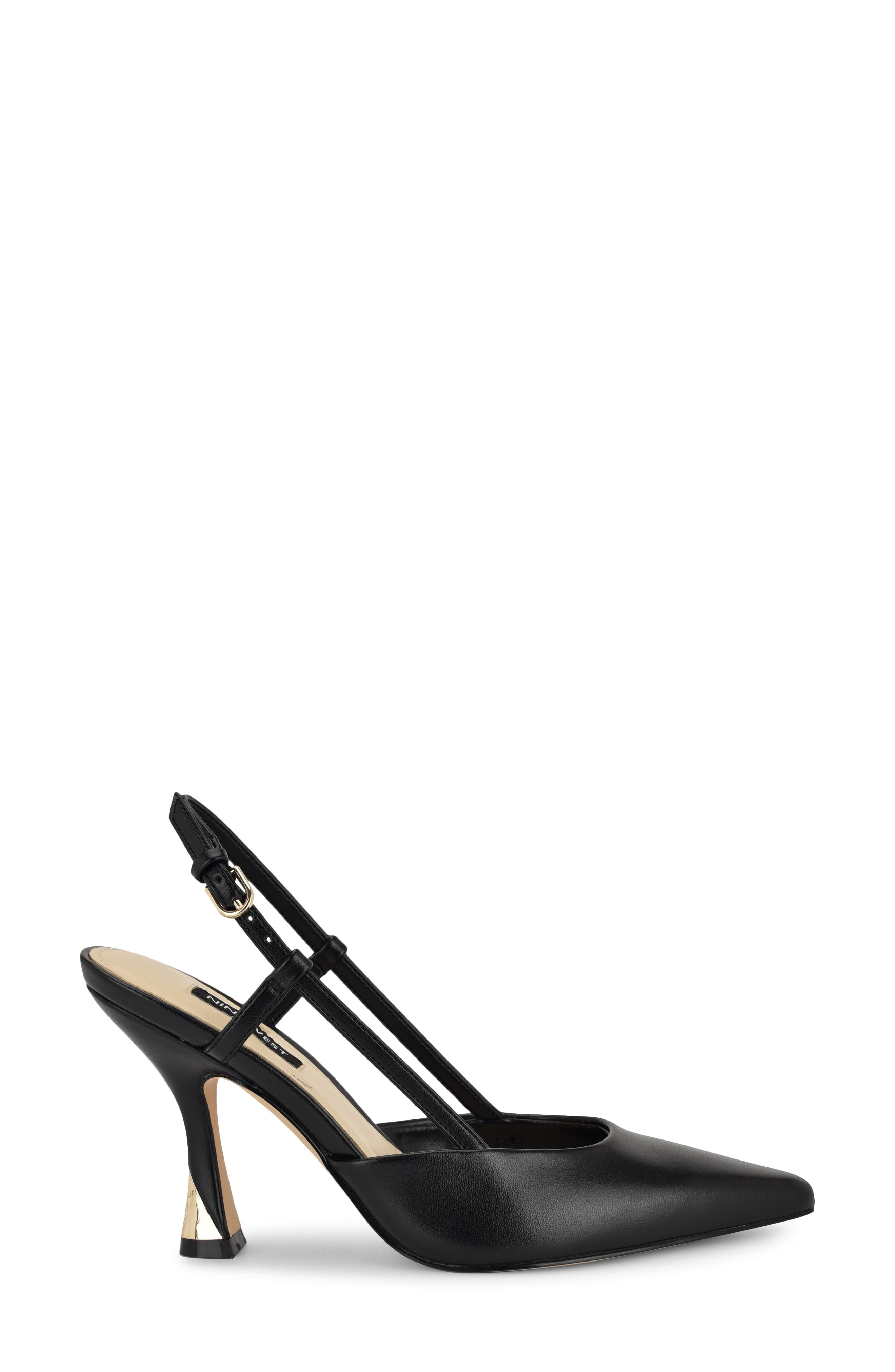 Nine West Vassa Pointed Toe Slingback Pump