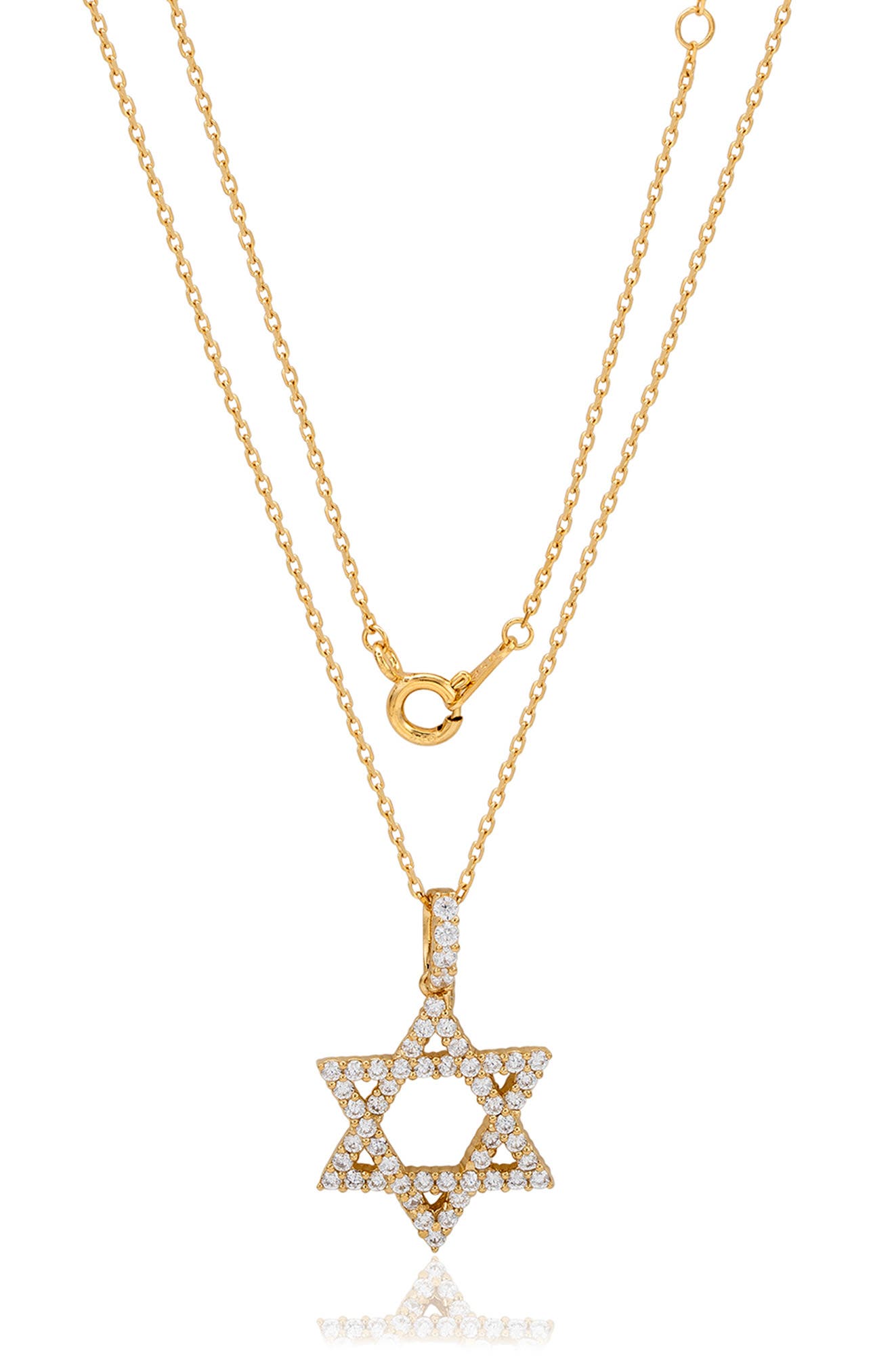 SUZY LEVIAN Star of David Pendant Necklace