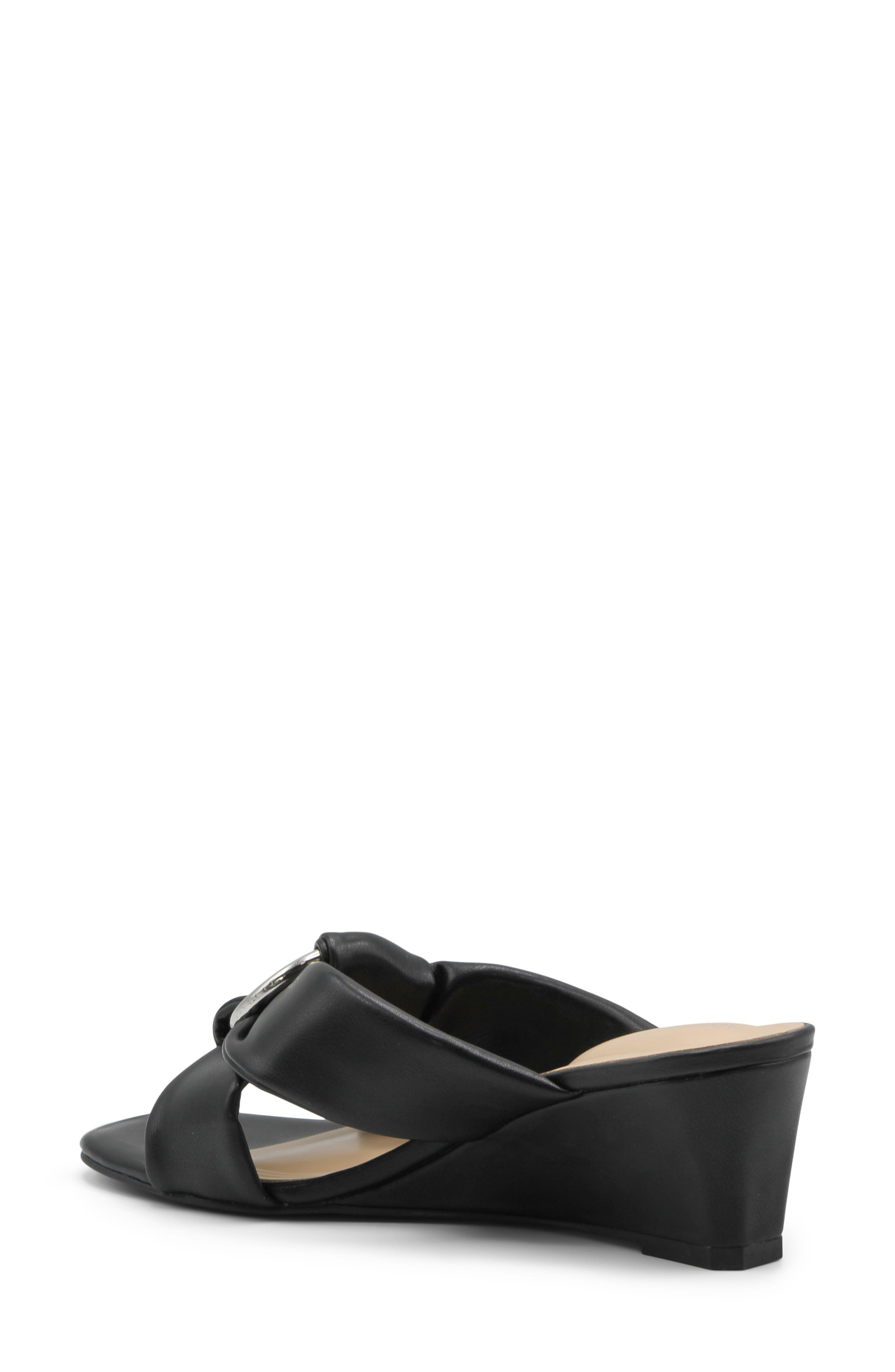Adrienne Vittadini Arland Wedge Slide Sandal