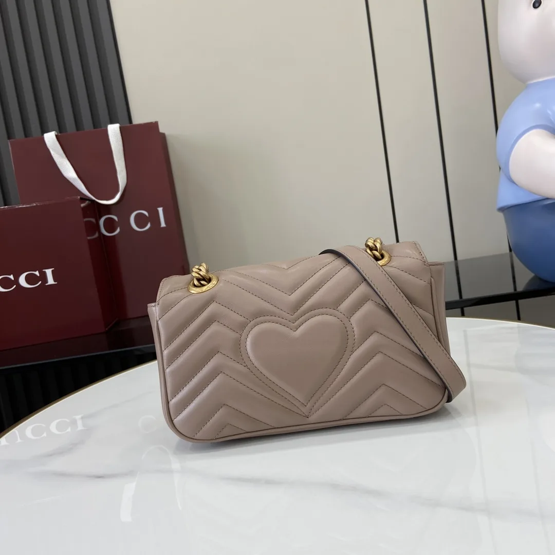 Gucci GG Supreme Canvas Marmont Crossbody Bag product photo from LabelPicks