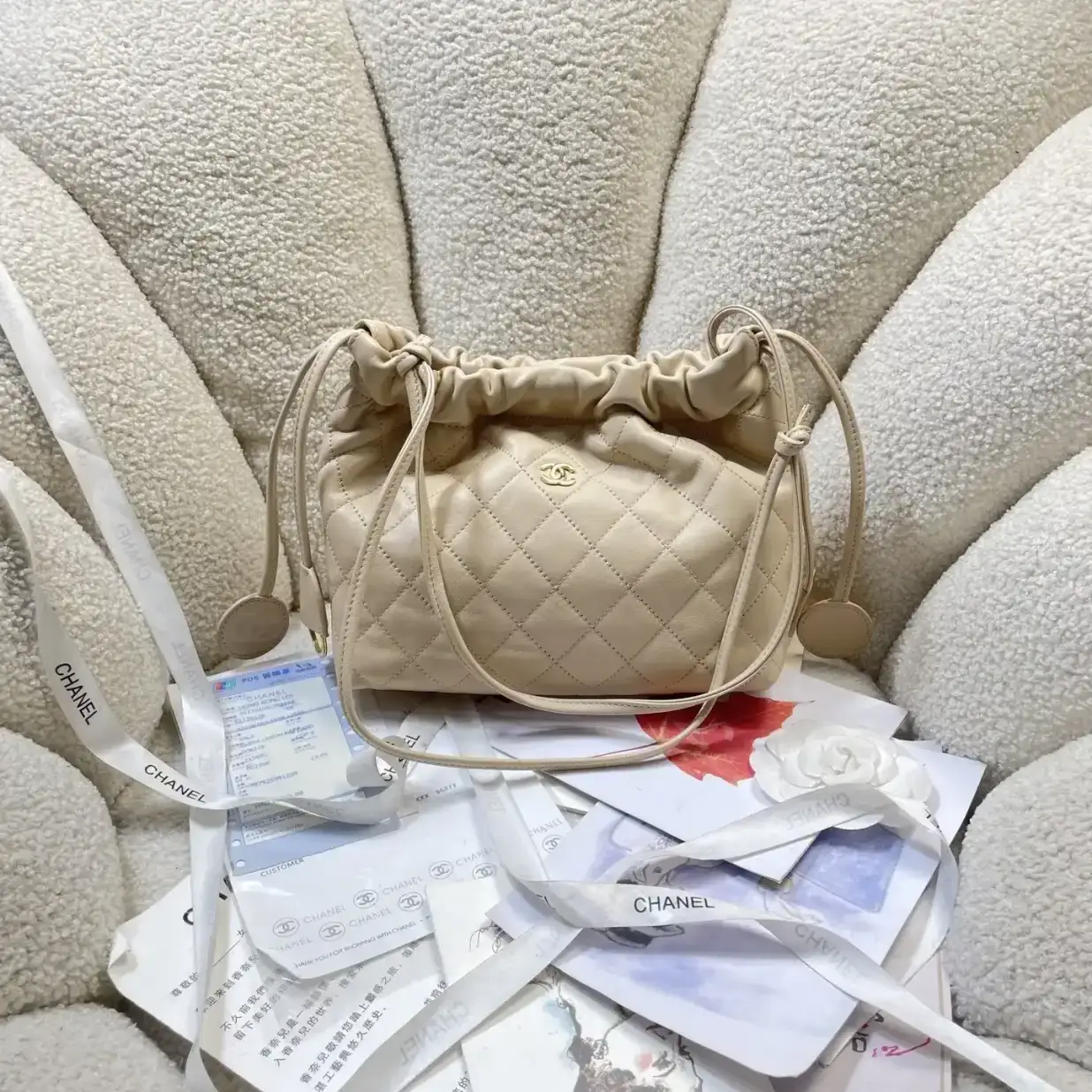 Chanel Quilted Leather Bucket Bag product photo from LabelPicks