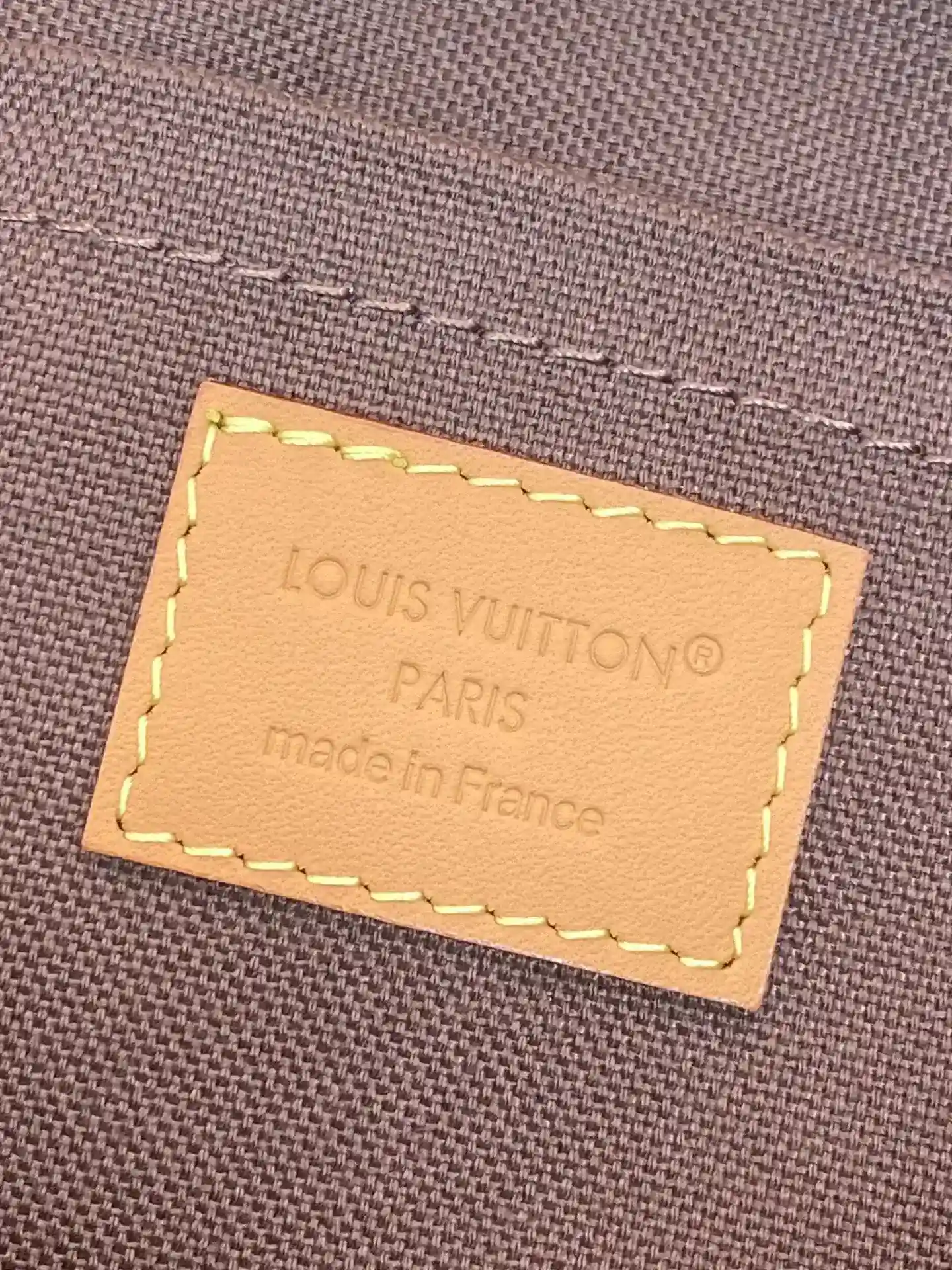 Louis Vuitton Red Pochette Canvas and Leather Clutch product photo from LabelPicks