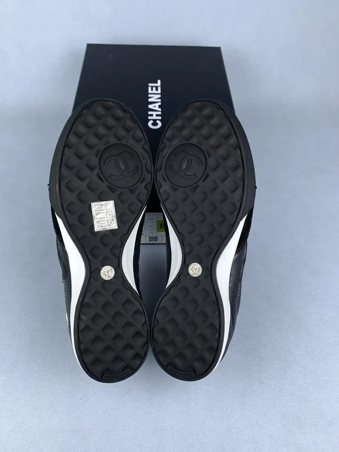 CHANEL Sneakers Printed Lambskin & Grosgrain product photo from LabelPicks