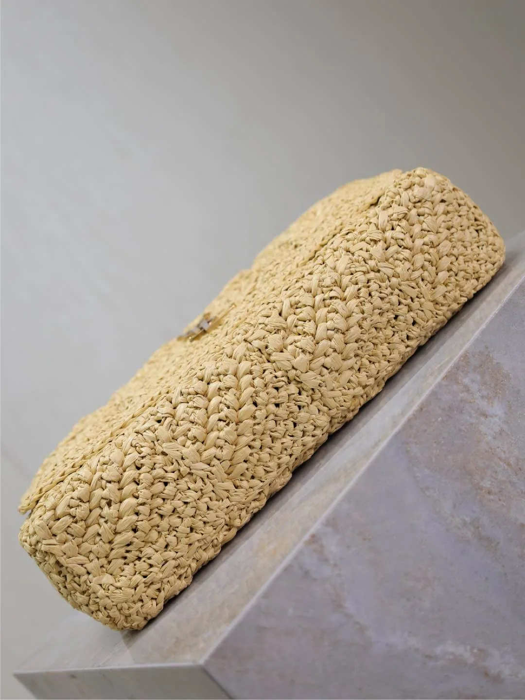 Saint Laurent Straw Woven Jamie Shoulder Bag product photo from LabelPicks