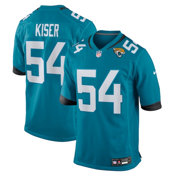 Jack Kiser Jacksonville Jaguars Nike Team Game Jersey -  Teal