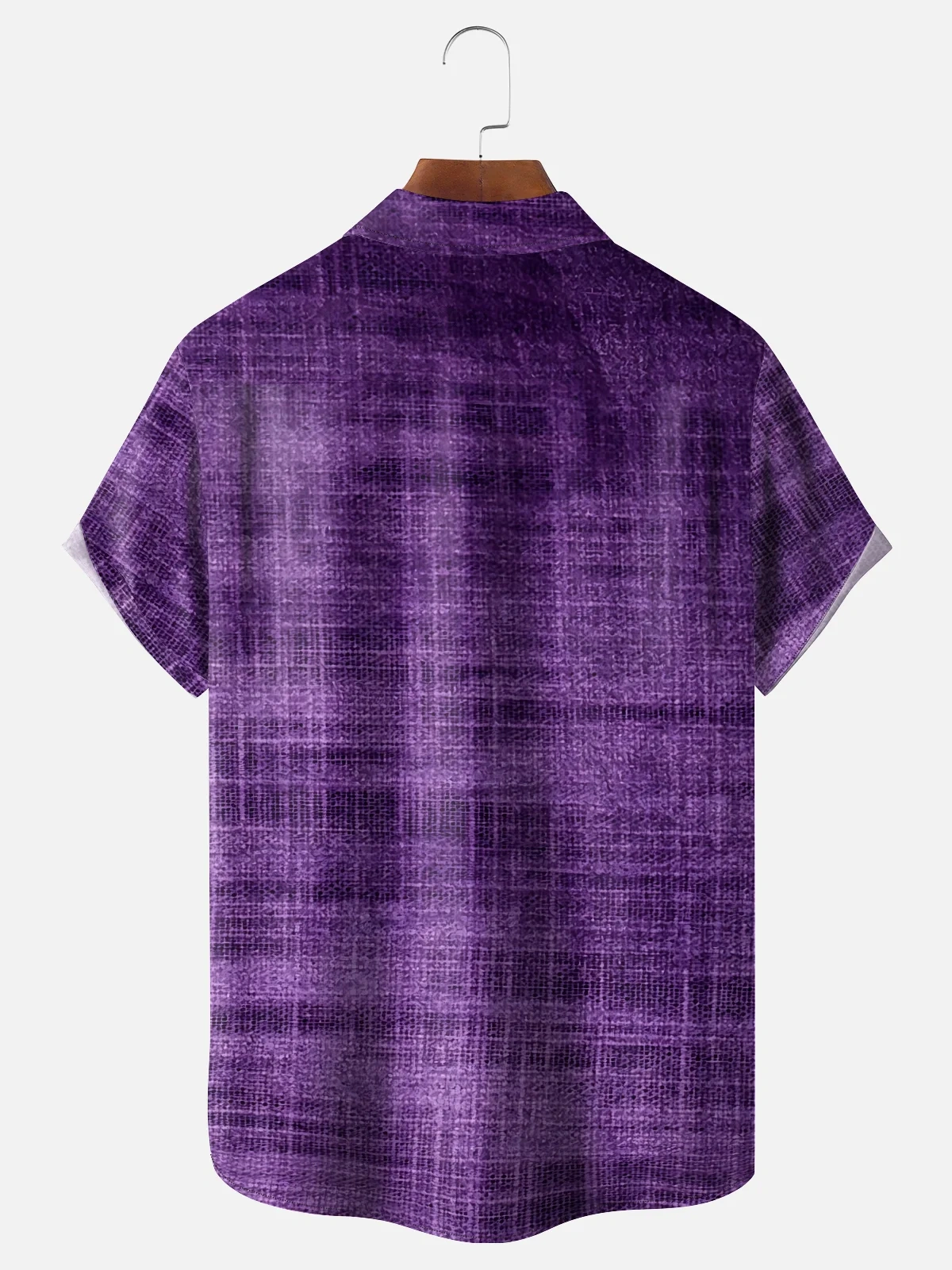 Moisture-wicking Geometric Chest Pocket Casual Shirt