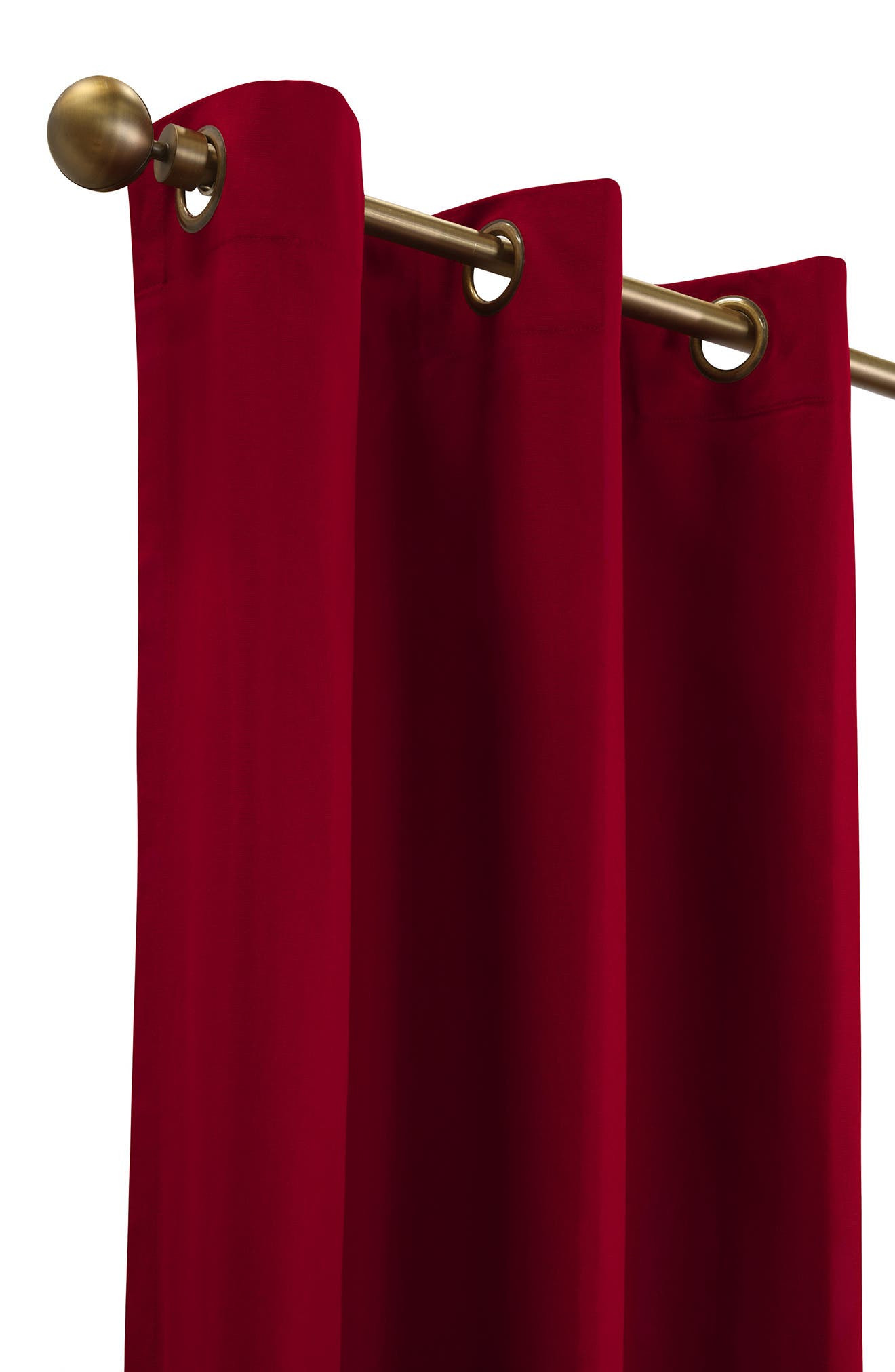Outdoor Decor by Commonwealth Set of 2 Cotton Curtain Panels