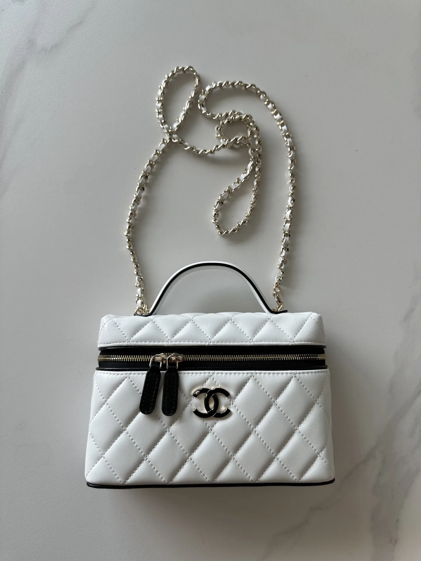 Chanel Lambskin Top Handle Bag product photo from LabelPicks