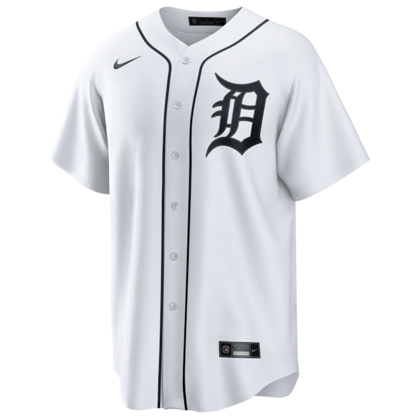 Detroit Tigers Nike Home Replica Jersey - White