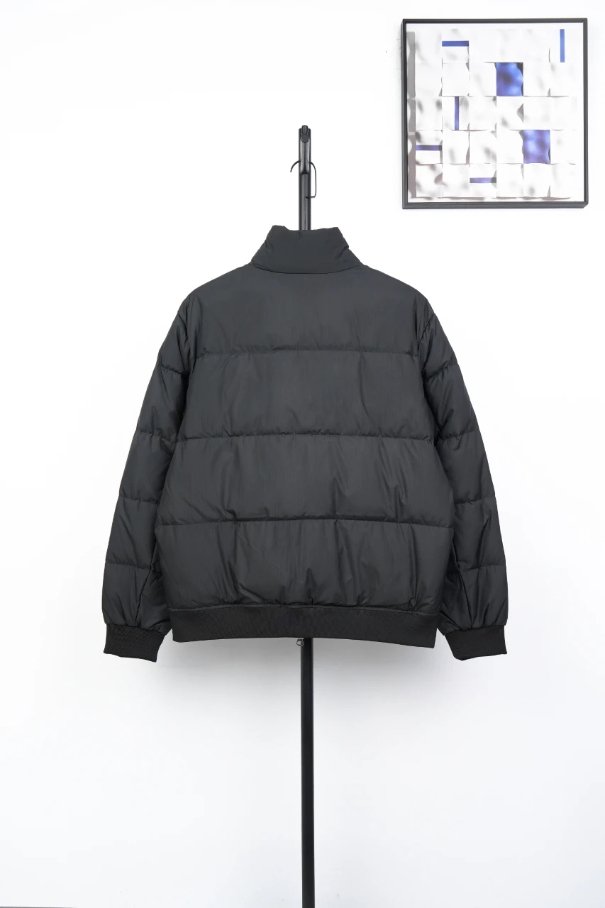 Ralph Lauren Black Grey Pony Embroidered Quilted Down Jacket product photo from LabelPicks